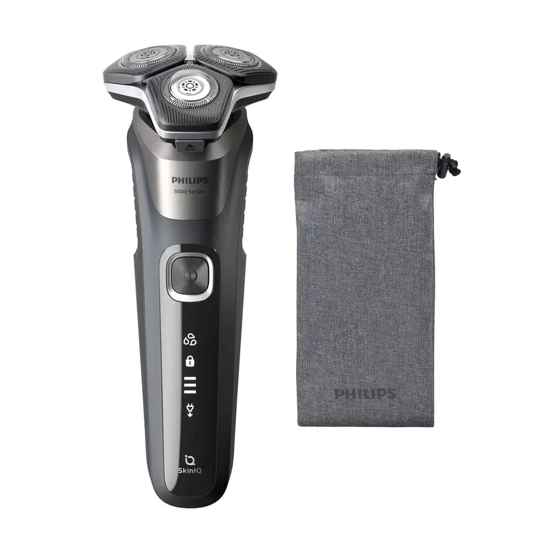 Philips Shaver Series 5000 Wet & Dry Multiprecision, testine flessibili