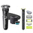 Philips Shaver Series 5000 Wet & Dry Skiniq, testine 360D