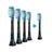 Philips Sonicare Ricariche Premium per la Difesa della Placca, 4+1 pezzi