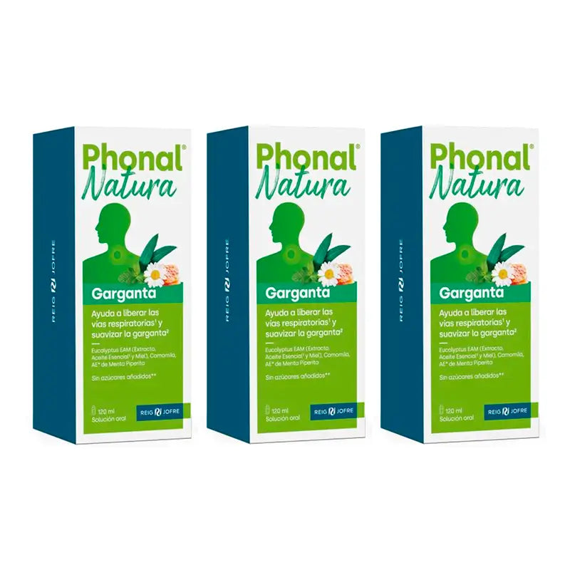 Phonal Natura Triplo Gola, 3 x 120 ml