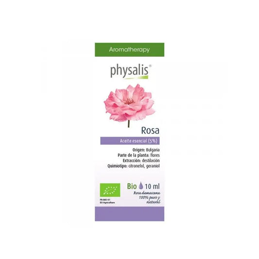 Olio essenziale di rosa Physalis Bio 5% , 10 ml