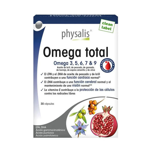 Physalis Omega Total , 30 capsules