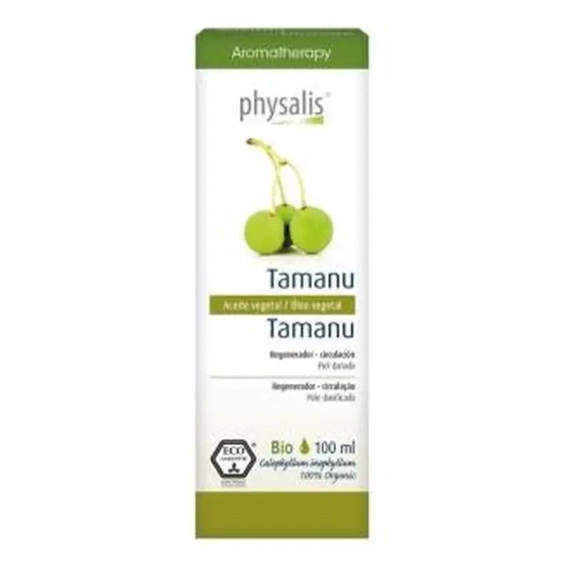 Physalis Tamanu Vegetable Oil 100Ml. Bio