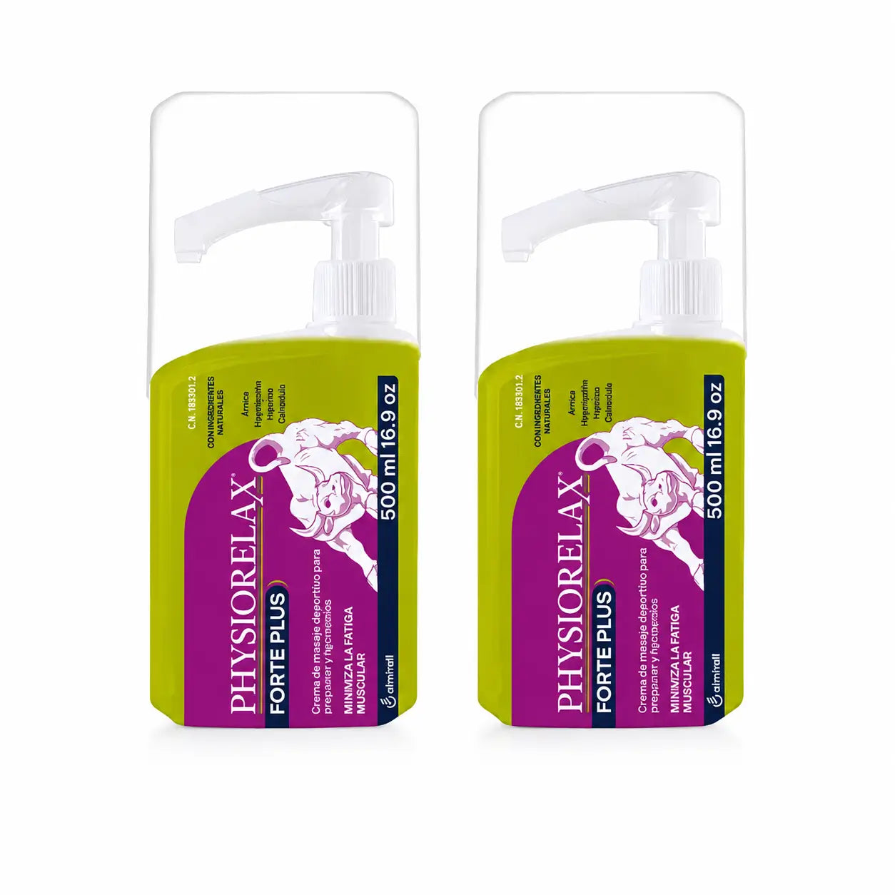 Physiorelax Forte Plus Crema, confezione da 2 x 500 ml