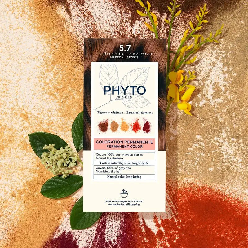 PHYTO Phytocolor 5.7 colorazione permanente marrone chiaro