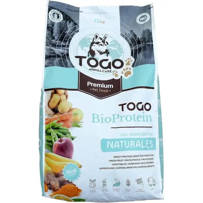 Cibo ipoallergenico per cani Togo, 12 kg