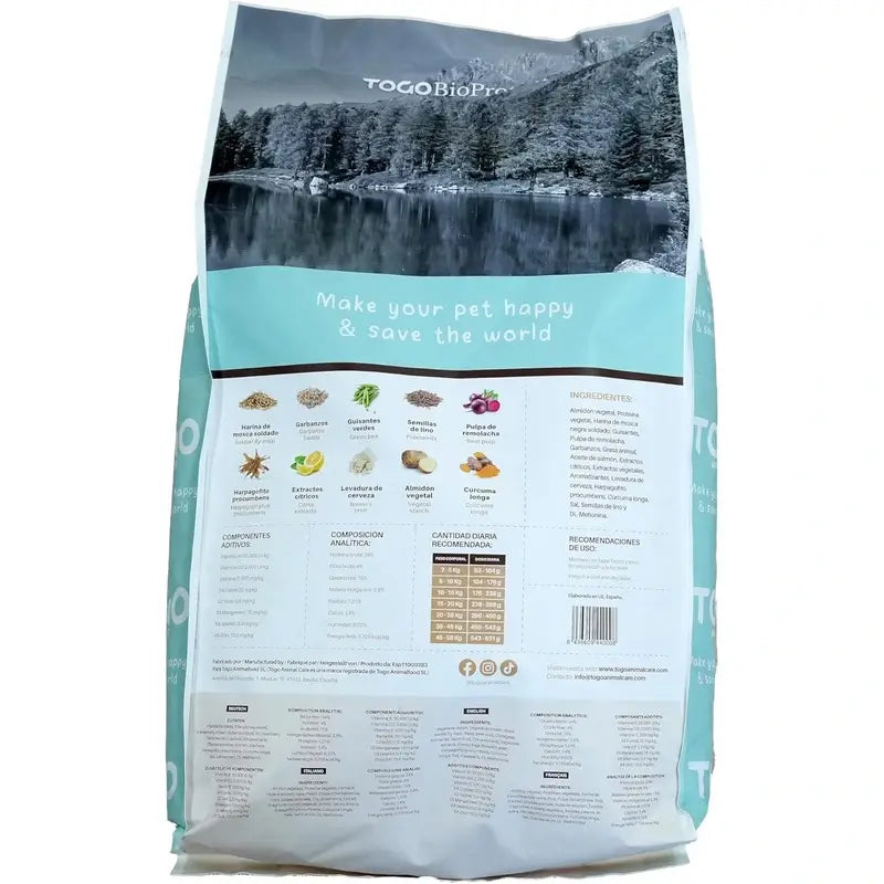 Cibo ipoallergenico per cani Togo, 12 kg