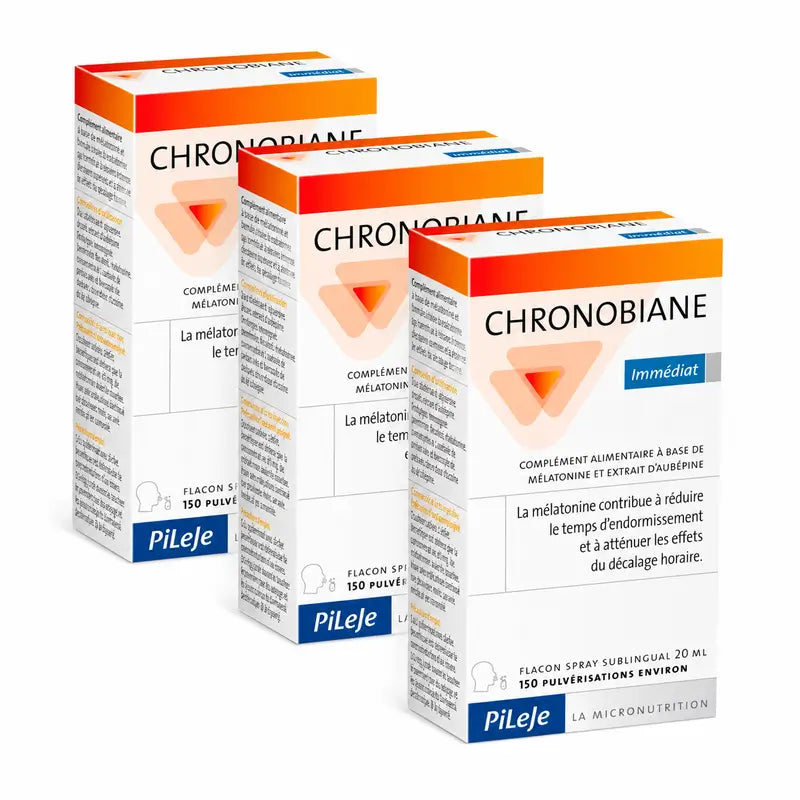 Pileje Chronobiane Instantaneo Confezione da 3 x 20 ml