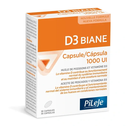 Pileje D3 Biane 1000Ui 30Cap.