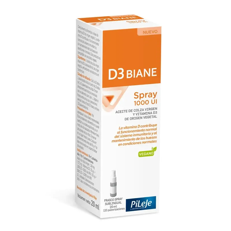 Pileje D3 Biane 1000Ui Spray 20Ml.