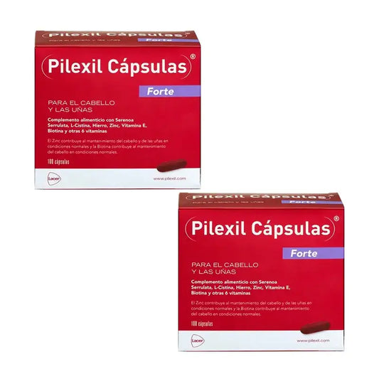 Pilexil Capsule Forte, Confezione 2 x 100 Capsule