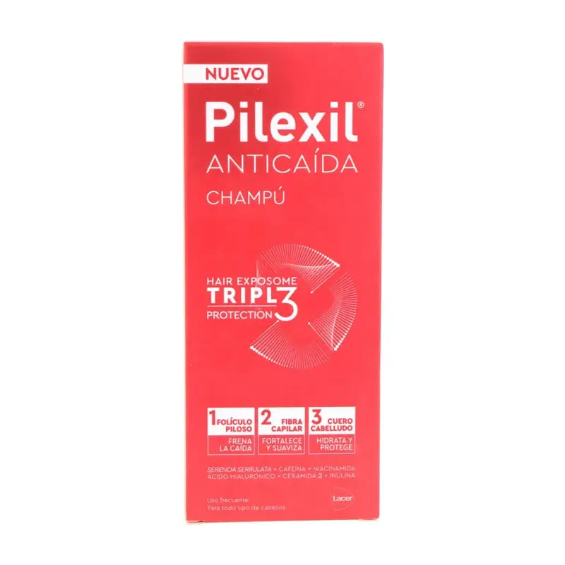 Pilexil Shampoo Anticaduta Tripla Protezione 275 Ml