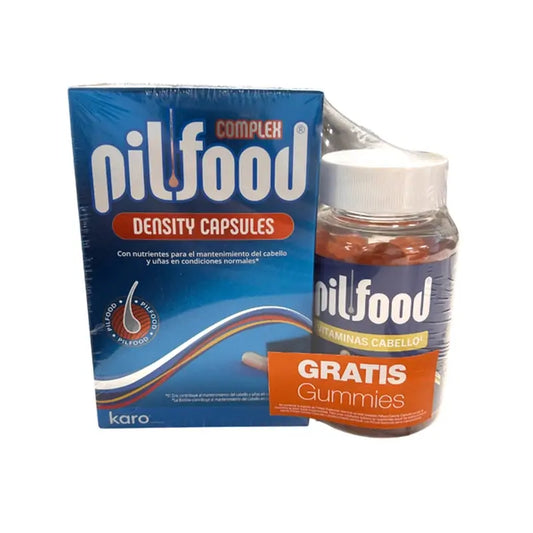 Pilfood Complex Density, 60 Capsule + Gomme per Capelli