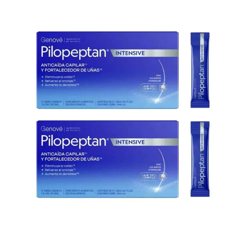Pilopeptan Intensive Hair and Nails Confezione da 2 x 15 bustine