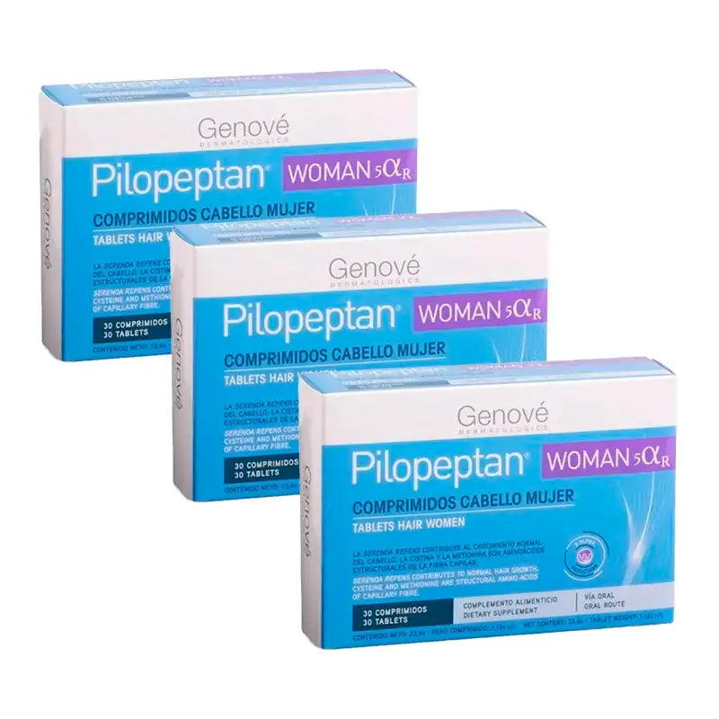 Pilopeptan Donna Capelli Donna, Confezione 3 x 30 compresse