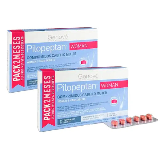 Pilopeptan Donna, Confezione 2 x 60 compresse