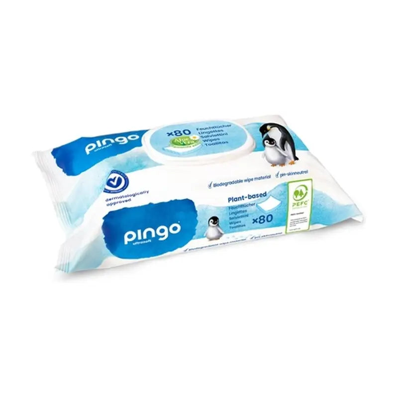 Pingo Salviette biodegradabili, 80