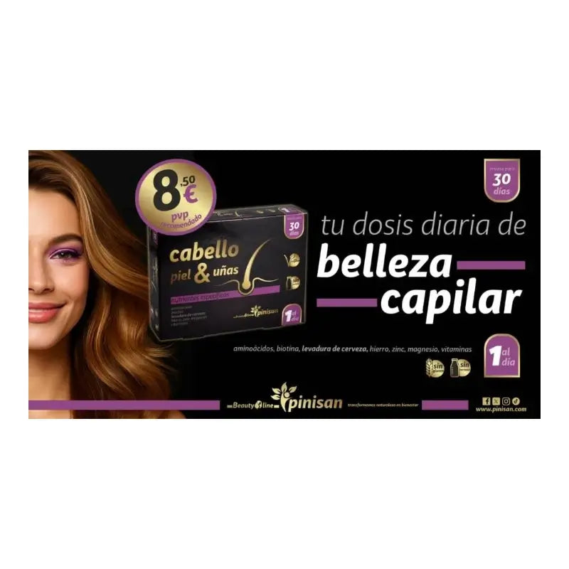 Pinisan Capelli, Pelle e Unghie, 30 capsule