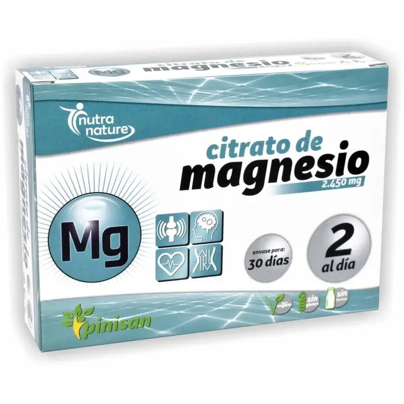 Pinisan Magnesio Citrato 60 Compresse