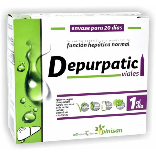 Pinisan Depurpatic , 20 fiale