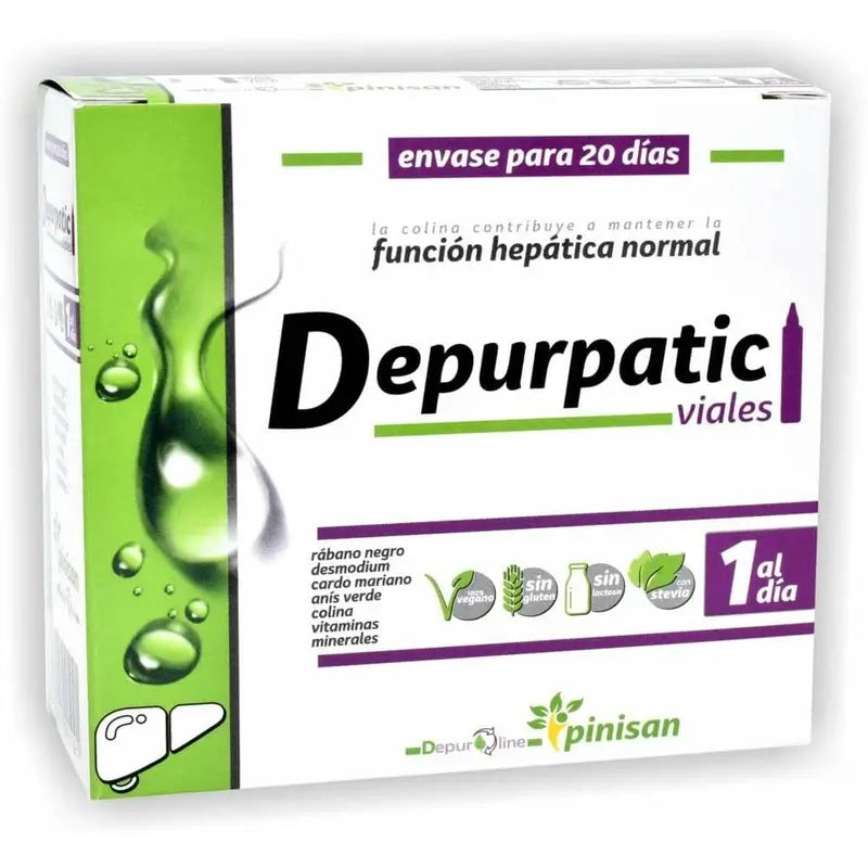 Pinisan Depurpatic , 20 fiale