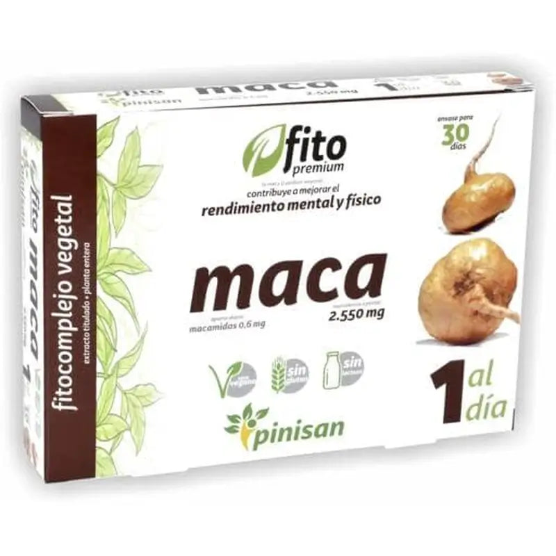 Pinisan Fitopremium Maca, 30 capsule