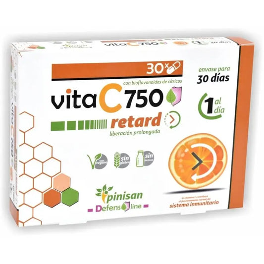 Pinisan Vita C Retard 750Mg. 30 Capsule