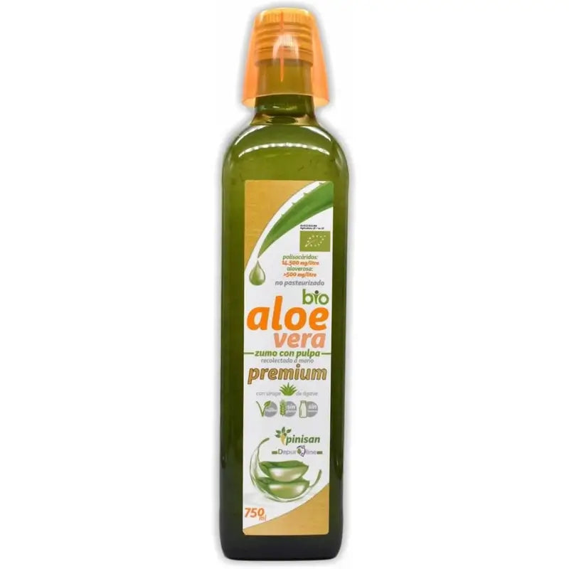 Succo di Aloe Vera Premium Bio 750ml.