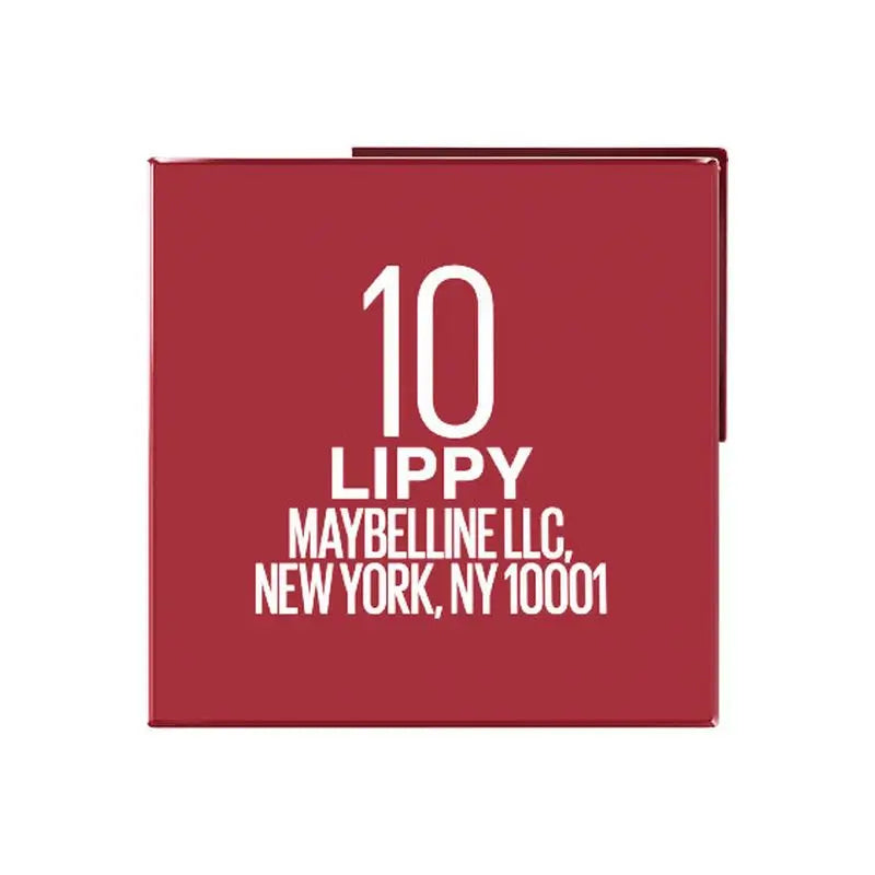 Maybelline New York Superstay Vinyl Ink Rossetto, tonalità 10 Lippy