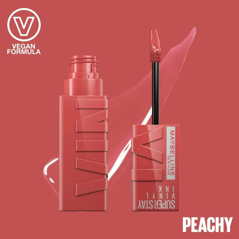 Maybelline New York Superstay Vinyl Ink Rossetto, tonalità 15 Peachy