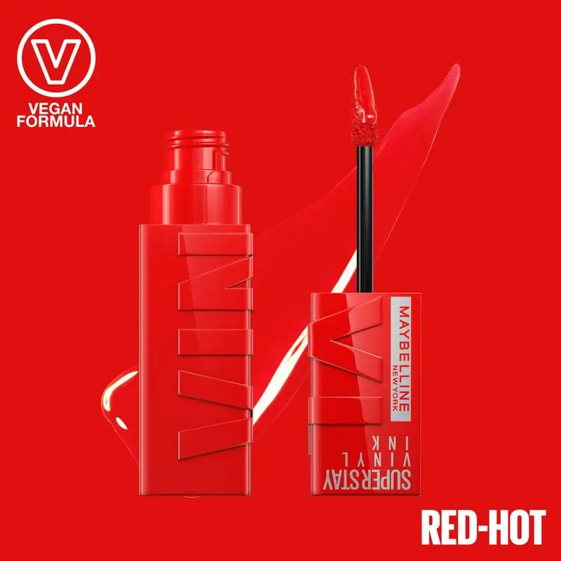 Maybelline New York Superstay Vinyl In Rossetto Ombra 25 Rosso-Caldo