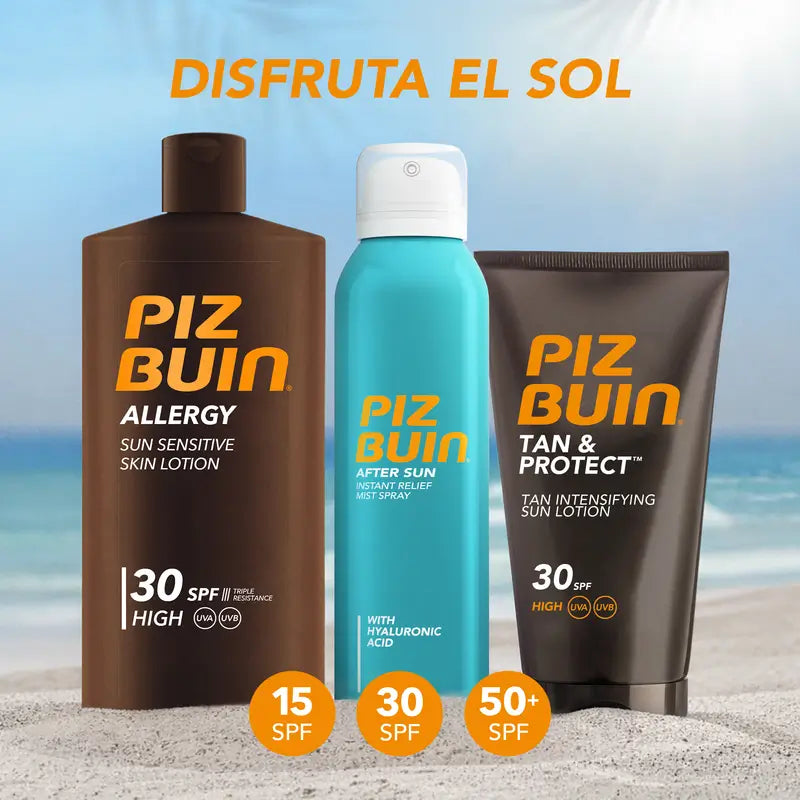 Piz Buin Spray Doposole Espresso con Acido Ialuronico, 200 ml