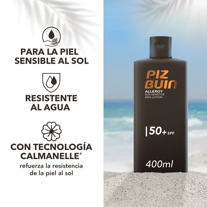 Piz Buin Allergy Crema solare per il corpo SPF50, 400 ml