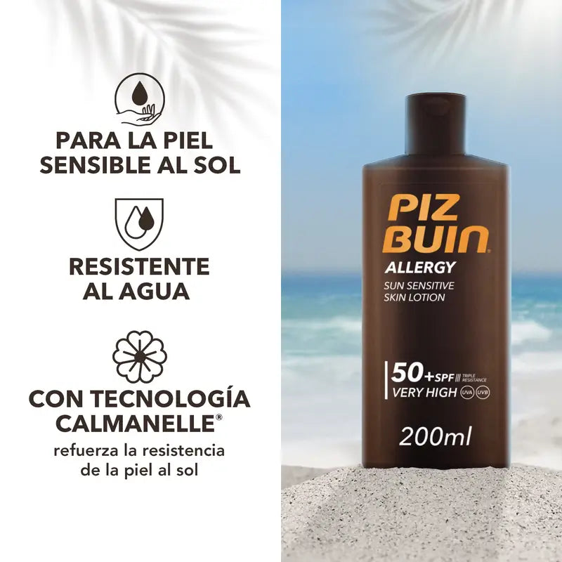 Piz Buin Allergy Crema solare corpo SPF50, 200 ml