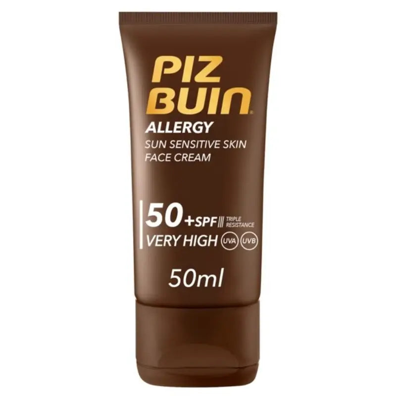 Piz Buin Allergy Protezione solare viso SPF 50 Pelle sensibile, 50 ml