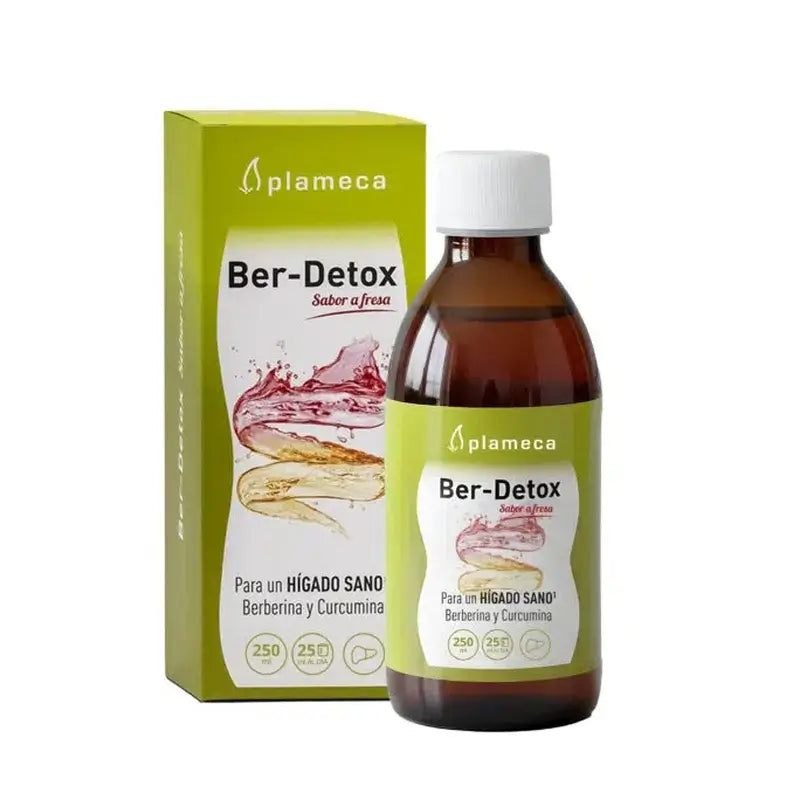 Plameca Ber-Detox gusto fragola, 250 Ml