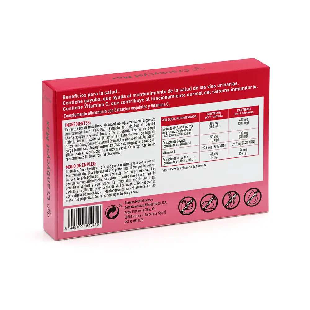 Plameca Cranbycyst Max 30 capsule