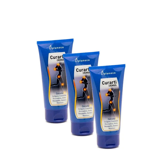 Plameca Curarti Cremigel, 100 ml, confezione da 3