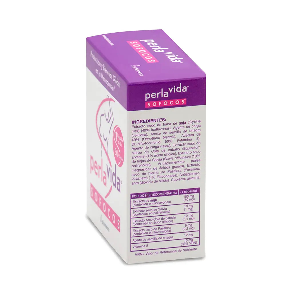 Plameca Perlavida Vampate di calore, 30 capsule