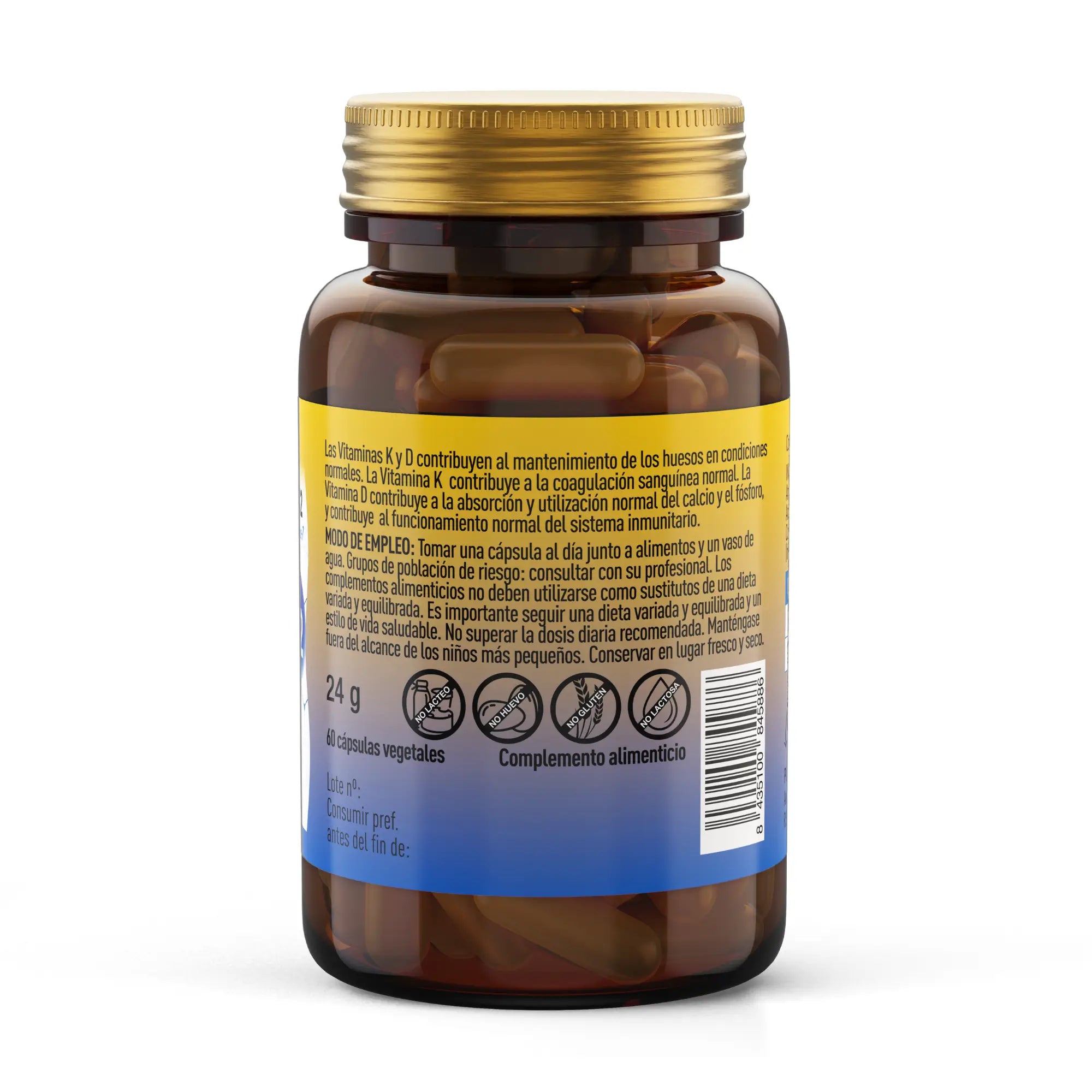 Plameca Vitamina D3 + K2, 60 capsule