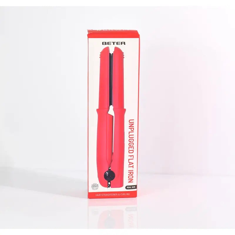 Beter Ferro da stiro elettronico da viaggio GRWM rosso