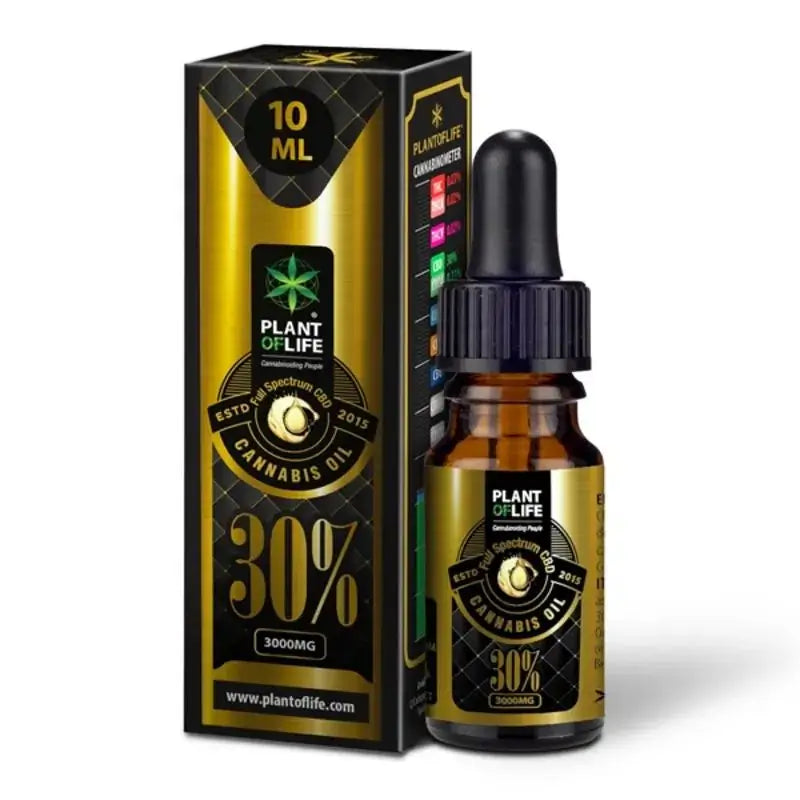 Plant Of Life Olio di CBD 30% a spettro completo, 10 ml