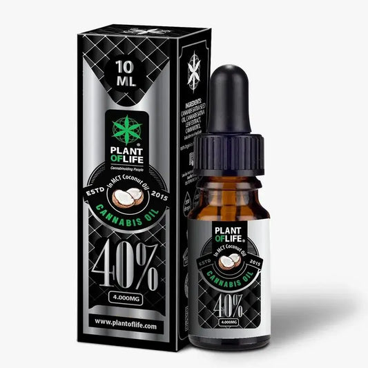 Plant Of Life Olio di cocco con CBD 40% , 10 ml