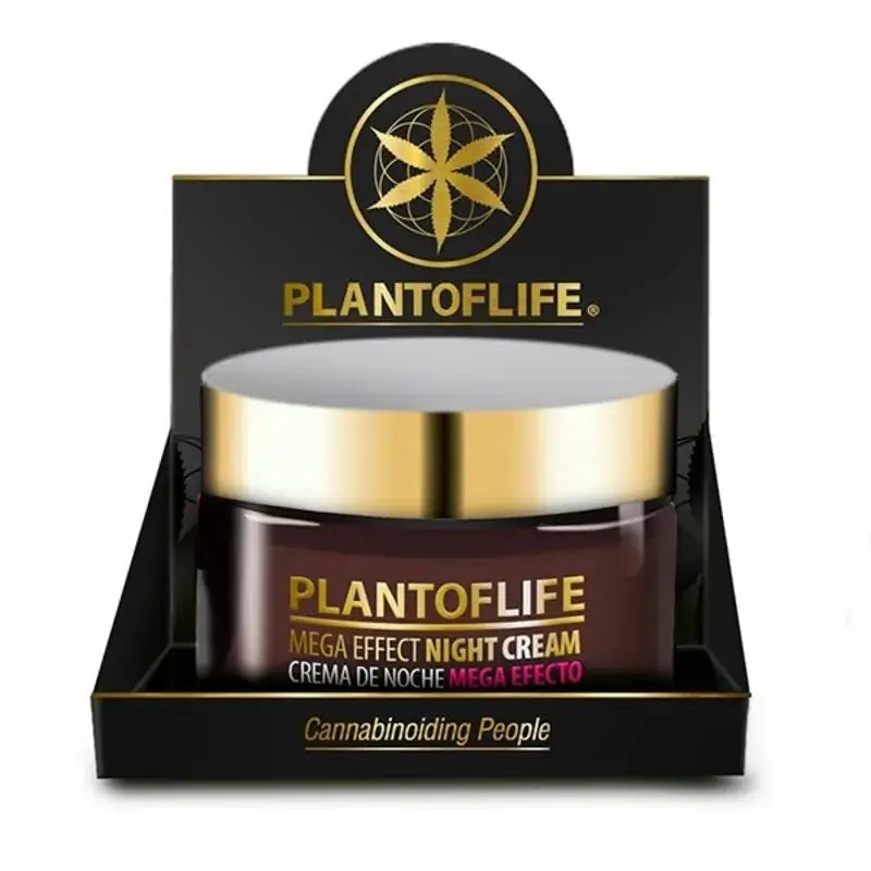 Plant Of Life Mega Effect CBD & Cbg Crema Notte, 50 g