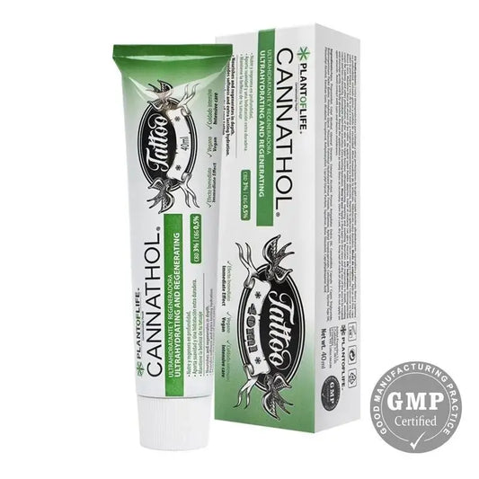Plant Of Life Crema per tatuaggi con CBD e Cbg , 40 ml