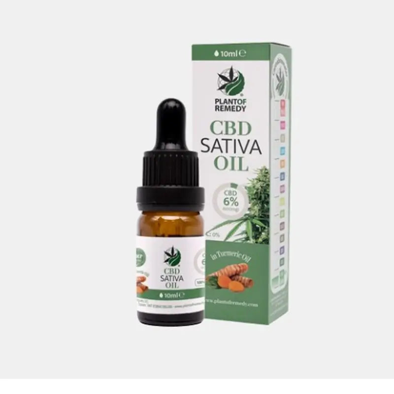 Plant Of Remedy Olio di Curcuma 6% CBD , 10 ml