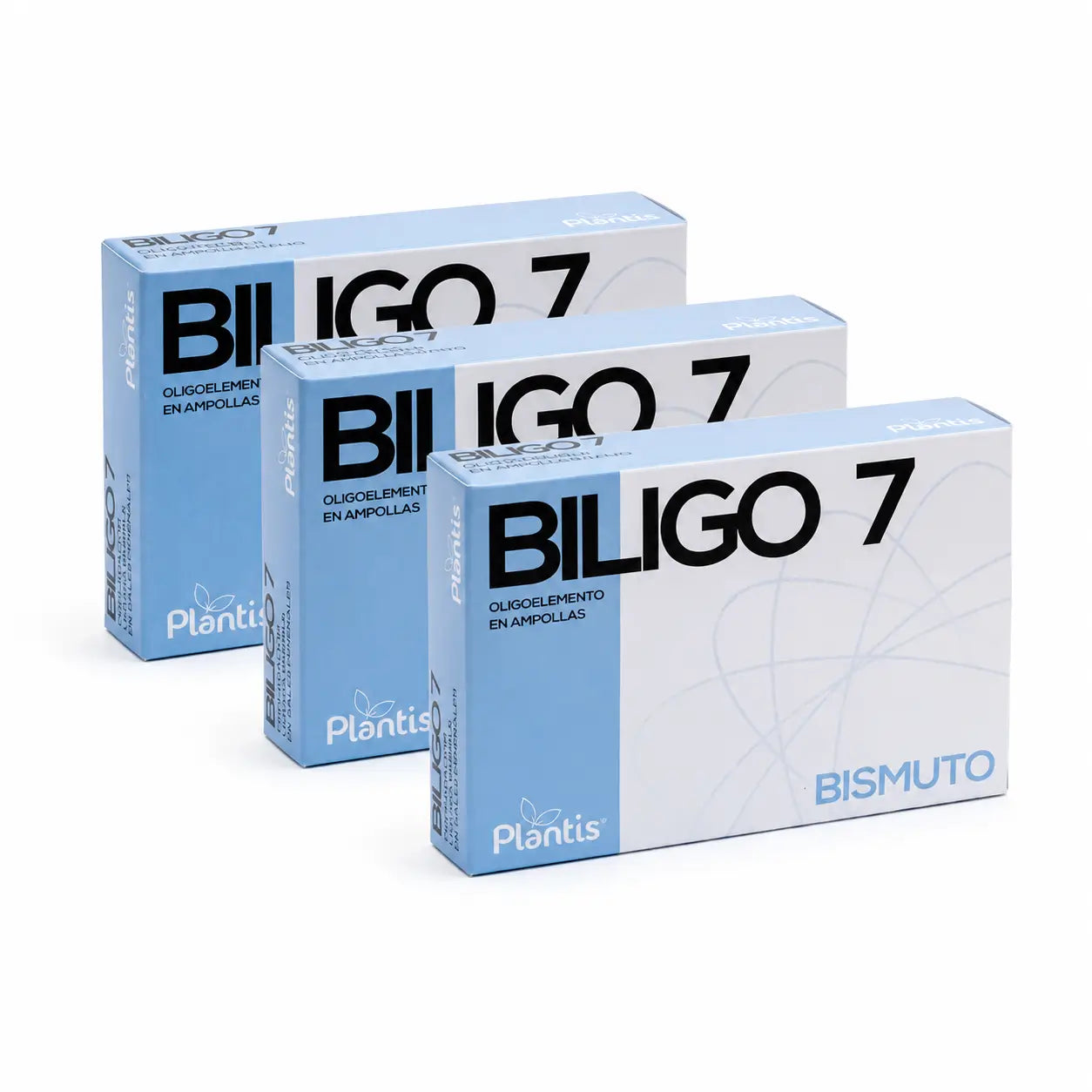 Plantis Biligo 7 Bismuto 20 fiale da 2 ml, confezione da 3
