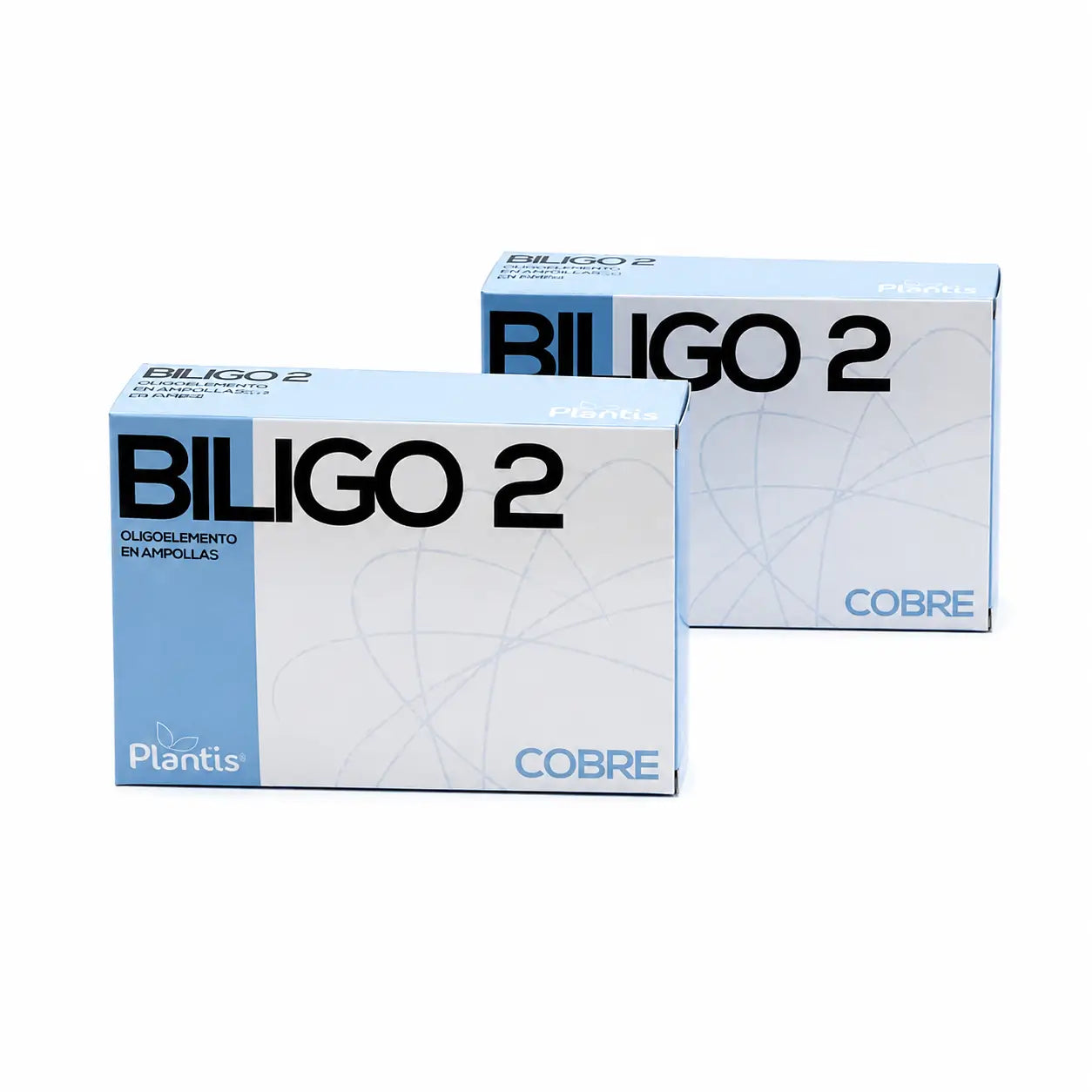 Plantis Biligo 8 Magnesio Oligoelemento, 20 fiale da 2 ml, confezione da 2