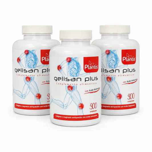 Plantis Gelisan Plus con acido ialuronico, 300 compresse, confezione da 3