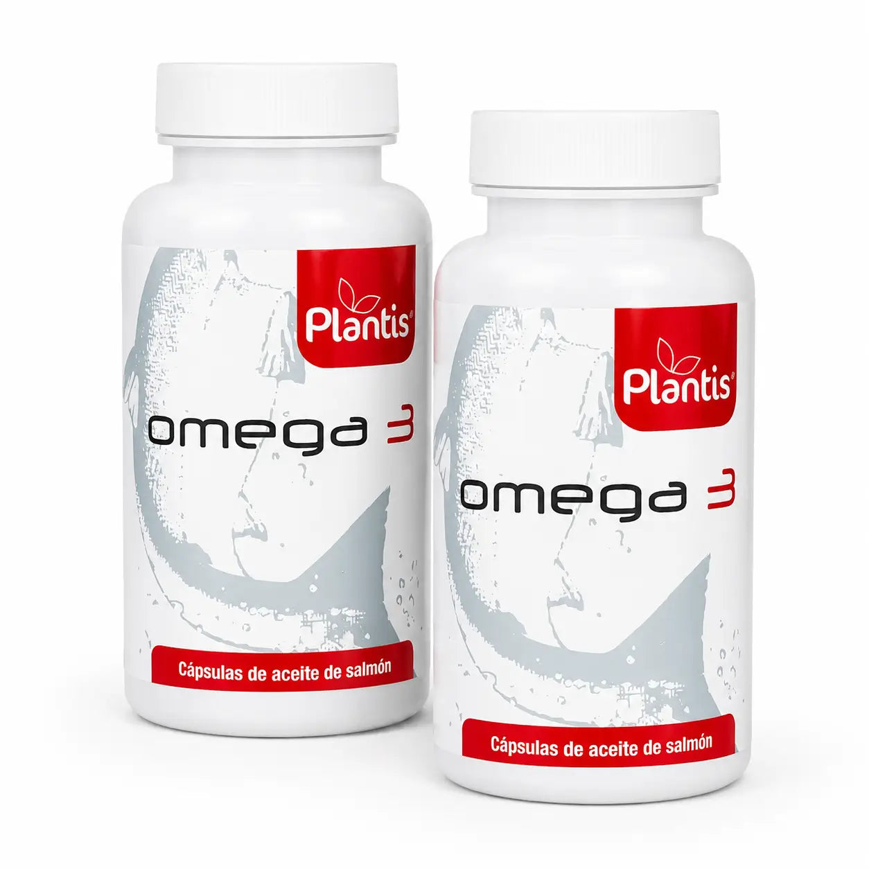 Plantis Omega 3 Olio di salmone, 450 capsule, confezione da 2